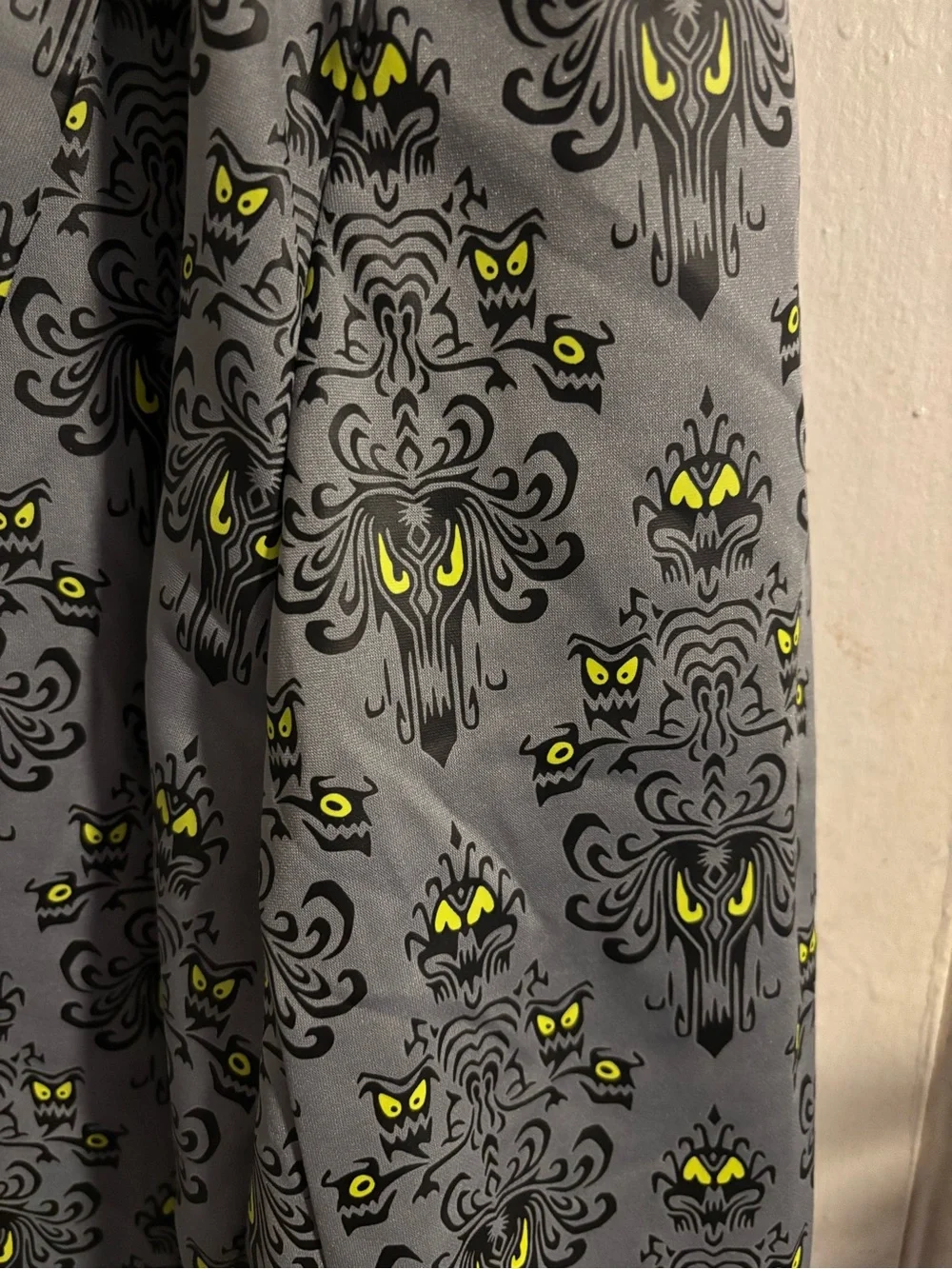 Disney Parks Haunted Mansion Glow in the Dark Blazer L/XL New Wallpaper  (1234)